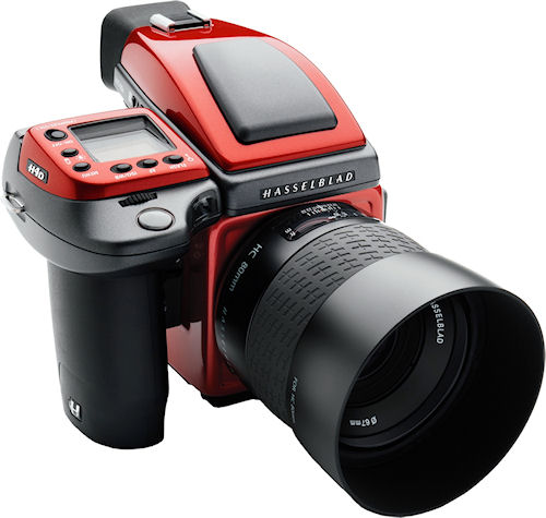 Hasselblad's H4D Ferrari Limited Edition. Photo provided by Victor Hasselblad AB. Click for a bigger picture!