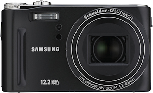 Samsung's HZ15W digital camera. Photo provided by Samsung Electronics America Inc. Click for a bigger picture!