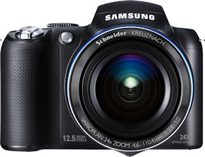 Samsung's HZ25W digital camera. Photo provided by Samsung Electronics America Inc. Click for a bigger picture!