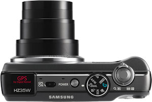 Samsung's HZ35W digital camera. Photo provided by Samsung Electronics America Inc. Click for a bigger picture!