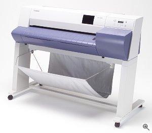The Canon imagePROGRAF W7200 printer. Courtesy of Canon U.S.A. Inc., with modifications by Michael R. Tomkins. Click for a bigger picture!