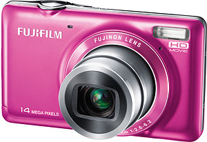 Fujifilm's FinePix JX370 digital camera. Photo provided by Fujifilm UK Ltd. Click for a bigger picture!