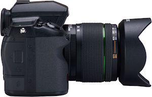 Pentax's K-5 digital SLR. Photo provided by Pentax Imaging Co. Click for a bigger picture!
