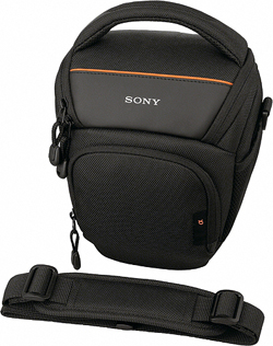 Sony's LCS-AMB soft carrying case. Photo provided by Sony Electronics Inc. Click for a bigger picture!