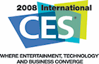 The 2008 Consumer Electronics Show logo. Click here to visit the CES '08 report!