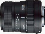 Sigma's 55 - 200mm F4 - 5.6 DC lens. Courtesy of Sigma, with modifications by Michael R. Tomkins.