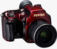 The Pentax 645D Japan digital SLR. Photo provided by Pentax Imaging Co.