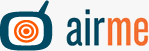 AirMe's logo. Click here to visit the AirMe website!