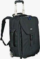 The Airport TakeOff rolling camera backpack. Photo provided by Think Tank Photo.