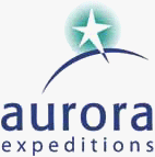 Aurora Expeditions' logo. Click here to visit the Aurora Expeditions website!