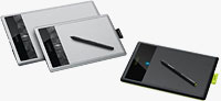 Wacom's updated Bamboo-series pen tablets. Photo provided by Wacom Technology Corp.