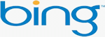 Bing's logo. Click here to visit the Bing website!