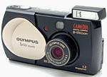 Olympus' Camedia Brio D-150Zoom digital camera. Copyright (c) 2001, The Imaging Resource. All rights reserved.