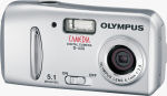 Olympus' Camedia D-435 digital camera. Courtesy of Olympus, with modifications by Michael R. Tomkins. Click for a bigger picture!