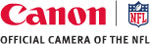 Canon. Official camera of the NFL