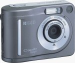 Ricoh's Caplio RR211 digital camera. Courtesy of Ricoh Europe, with modifications by Michael R. Tomkins.