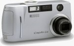 Ricoh's Caplio G4 digital camera. Courtesy of Ricoh Europe, with modifications by Michael R. Tomkins.