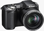 Nikon's Coolpix L100 digital camera. Photo provided by Nikon Inc.