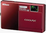 Nikon's Coolpix S70 digital camera. Photo provided by Nikon Inc.