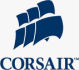 Corsair's logo. Click here to visit the Corsair website!