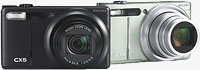 Ricoh's CX5 digital camera. Photo provided by Ricoh Co. Ltd.