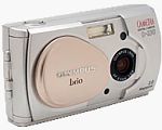 Olympus' Camedia Brio D-230 digital camera. Copyright © 2001, The Imaging Resource. All rights reserved.
