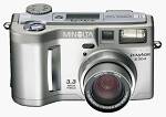 Minolta's DiMAGE S304 digital camera. Courtesy of Minolta.