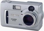 Minolta's Dimage E223 digital camera. Courtesy of Minolta, with modifications by Michael R. Tomkins.
