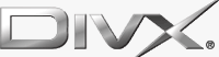 DivX's logo. Click here to visit the DivX website!