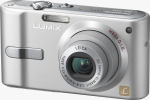 Panasonic's Lumix DMC-FX12 digital camera. Courtesy of Panasonic, with modifications by Michael R. Tomkins.