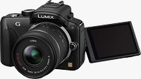 Panasonic's Lumix DMC-G3 compact system camera. Photo provided by Panasonic.