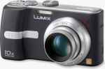 Panasonic's Lumix DMC-FX01 digital camera. Courtesy of Panasonic, with modifications by Michael R. Tomkins.