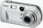 Sony's Cyber-shot DSC-P72 digital camera. Courtesy of Sony Corp., with modifications by Michael R. Tomkins.
