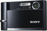 Sony's Cyber-shot DSC-T30 digital camera. Courtesy of Sony, with modifications by Michael R. Tomkins.
