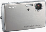 Sony Cyber-shot DSC-T33 digital camera. Courtesy of Sony, with modifications by Michael R. Tomkins.
