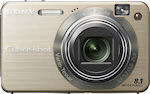 Sony's Cyber-shot DSC-W150 digital camera. Courtesy of Sony, with modifications by Michael R. Tomkins.