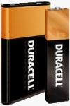 Duracell's Prismatic LP1 and CP1 batteries. Courtesy of Duracell, with modifications by Michael R. Tomkins.
