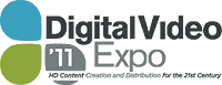 The Digital Video Expo 2011 logo. Click here to visit the Digital Video Expo 2011 website!