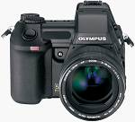 Olympus' Camedia E-20N digital camera. Courtesy of Olympus.