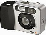Agfa's ePhoto CL34 digital camera, which shares an identical body with the upcoming ePhoto CL45. Courtesy of Agfa Germany.