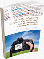 Eye On Marketing book cover. Photo provided by Rodney Washington Consulting.