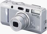Fuji's FinePix F700 digital camera. Courtesy of Fuji, with modifications by Michael R. Tomkins.