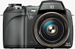 General Imaging's General Electric X3 digital camera. Photo provided by General Imaging Co.