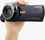 Sony's Handycam HDR-CX520V camcorder. Photo provided by Sony Electronics.