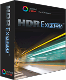 Unified Color's HDR Express product packaging. Click here to visit the Unified Color website!