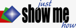 Just Show Me How logo. Click here to visit the Just Show Me How website!
