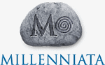 Millenniata's logo. Click here to visit the Millenniata website!
