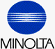 Minolta's logo. Click here to visit the Minolta website!
