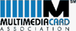 The MultiMediaCard Association logo. Courtesy of the MultiMediaCard Assocation. Click here to visit the MultiMediaCard Association website!