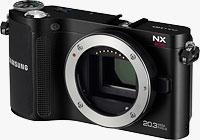 Samsung's NX200 compact system camera. Image provided by Samsung Electronics Co. Ltd.